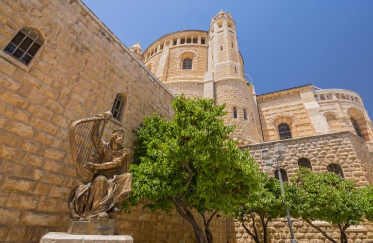 King David’s Tomb is an important religious and historical site in Israel, attracting visitors for its cultural significance and tourism value.