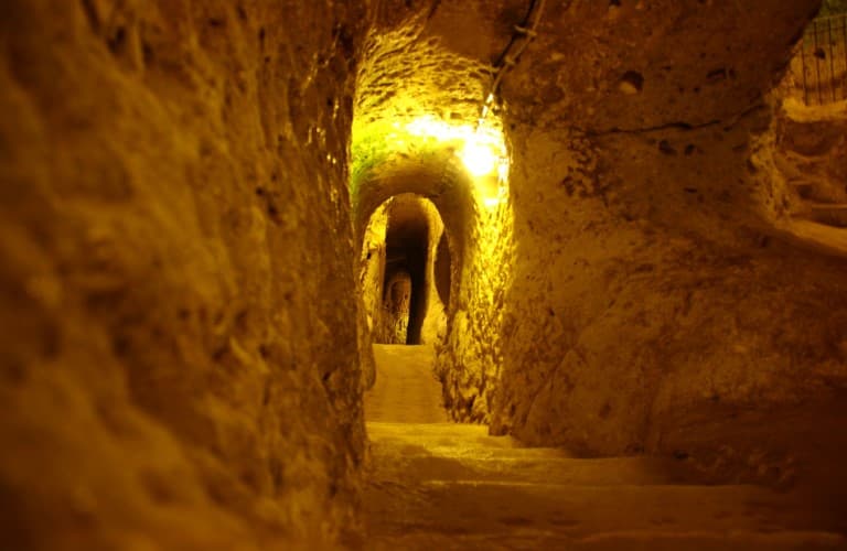 Derinkuyu Underground City is Cappadocia's largest ancient underground settlement, offering a fascinating glimpse into Turkey's rich history.